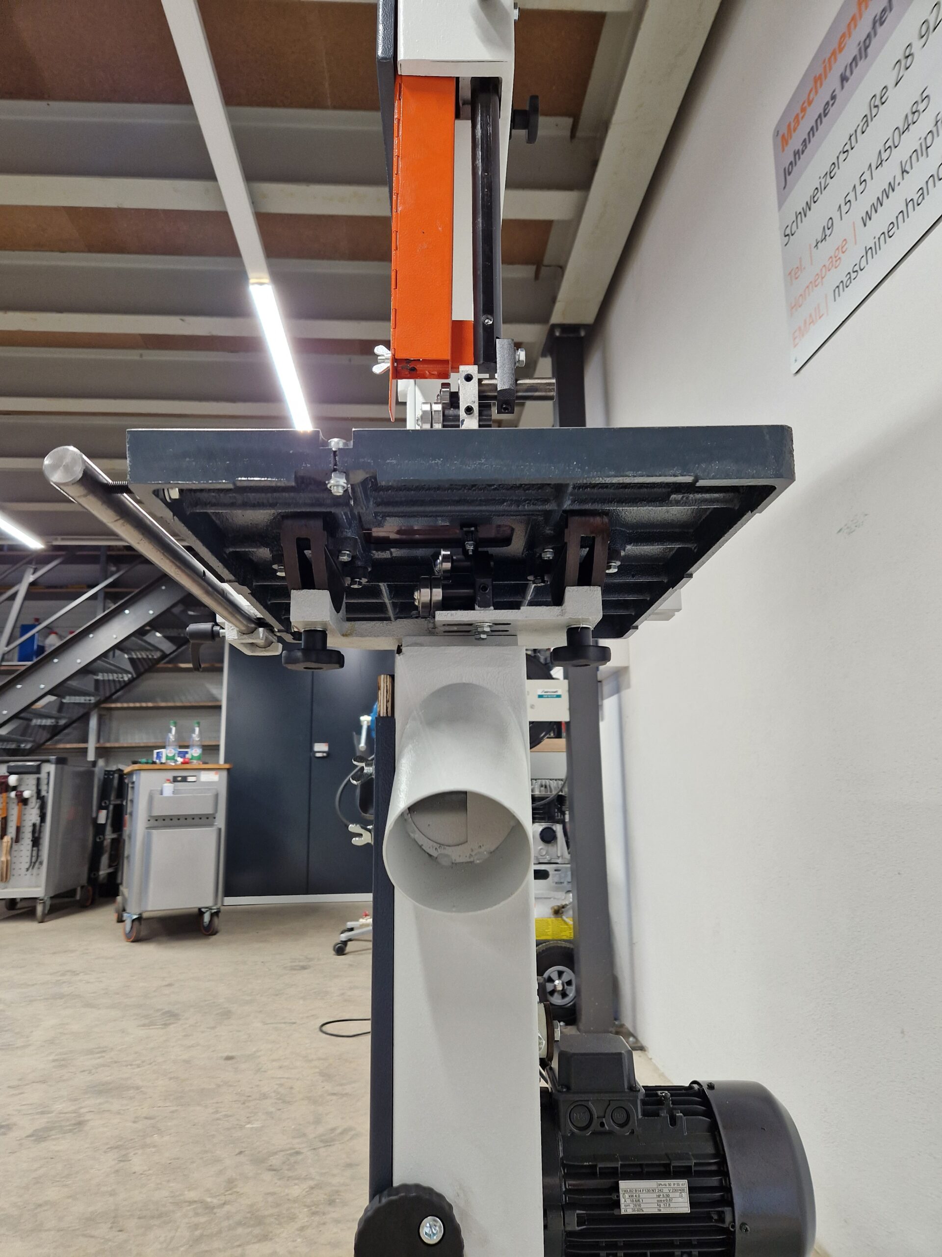 Nikmann BS 40 Bandsäge Holzbandsäge 4kW 45° Schwenkbar – Bild 4