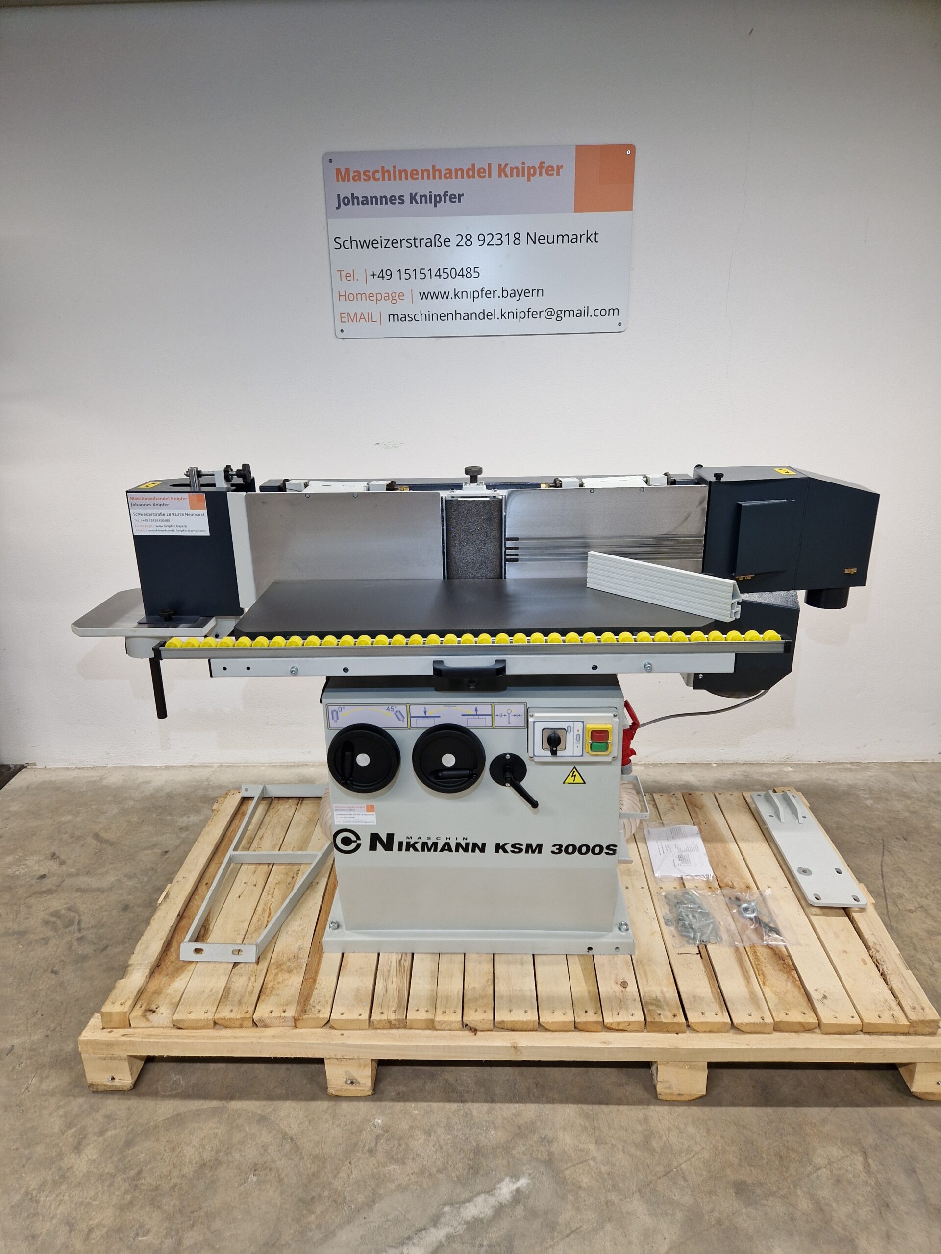 Nikmann KSM 300S Kantenschleifmaschine Kantenschleifer Langzauner