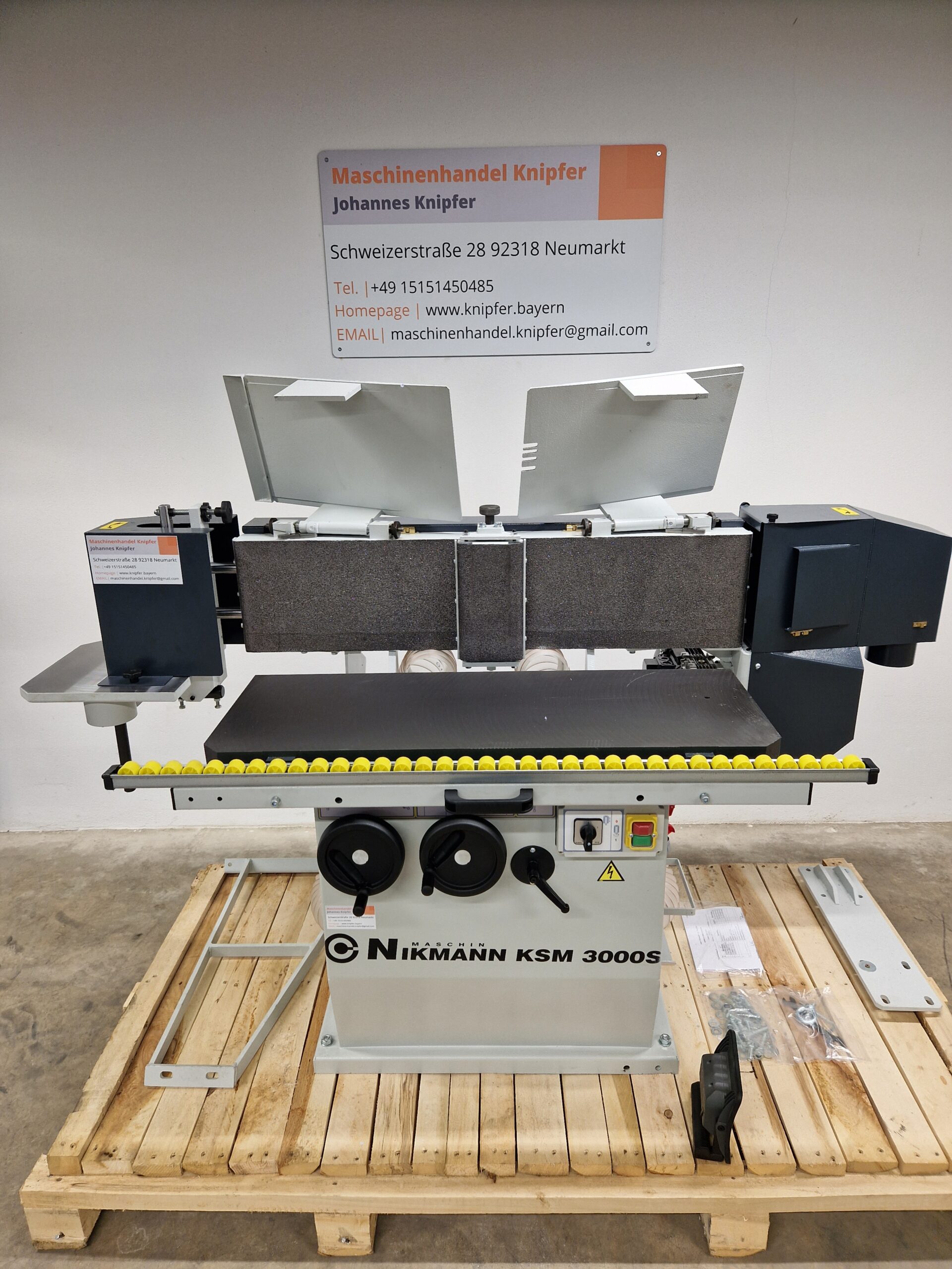 Nikmann KSM 300S Kantenschleifmaschine Kantenschleifer Langzauner – Bild 3
