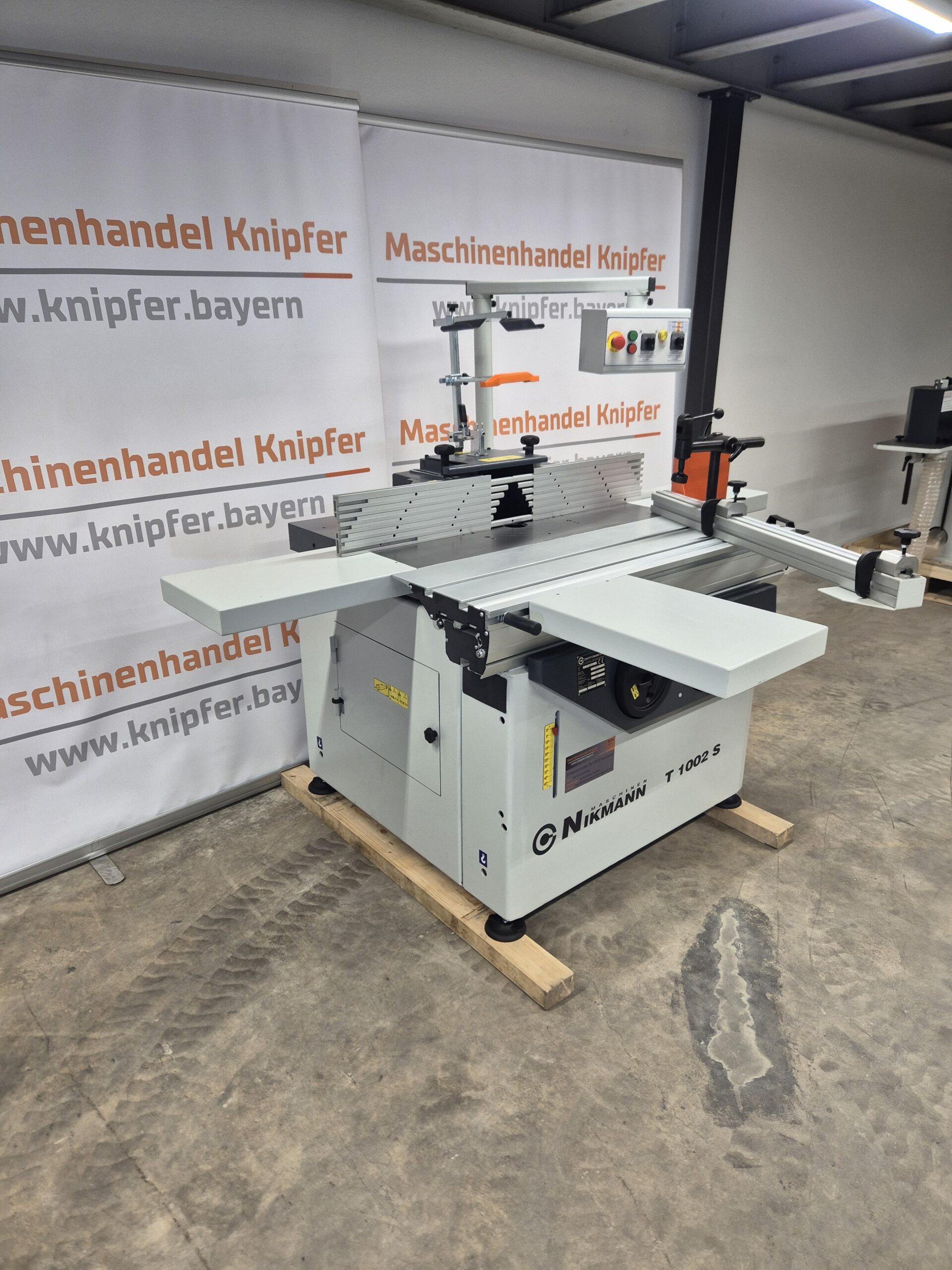 Nikmann T 1002 S Digital Tischfräse Schwenkspindelfräse Integral – Bild 4