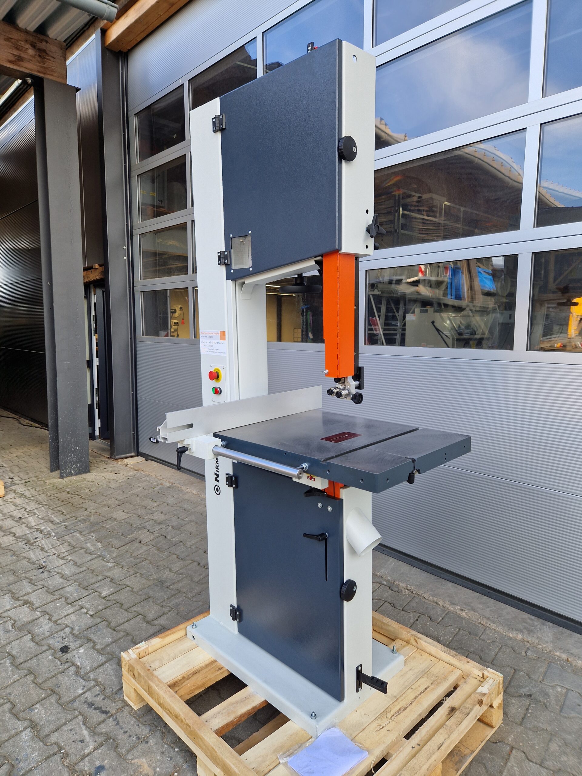 Nikmann BS 50 Bandsäge Holzbandsäge 45° Schwenkbar – Bild 3