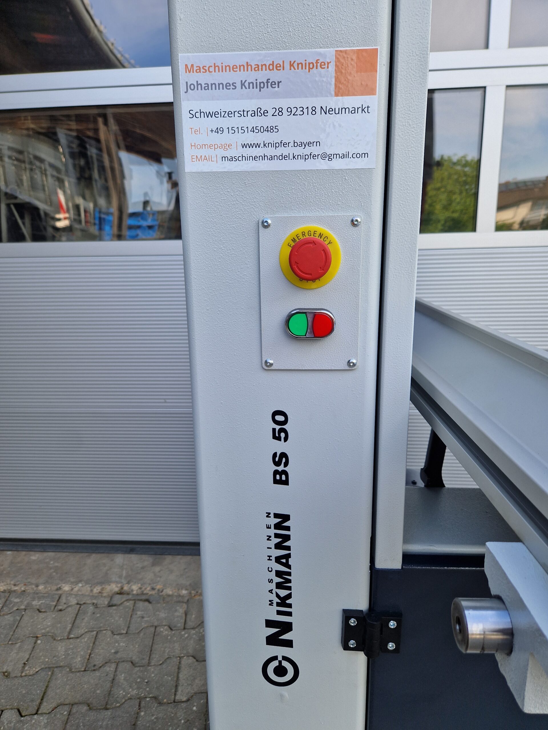 Nikmann BS 50 Bandsäge Holzbandsäge 45° Schwenkbar – Bild 5