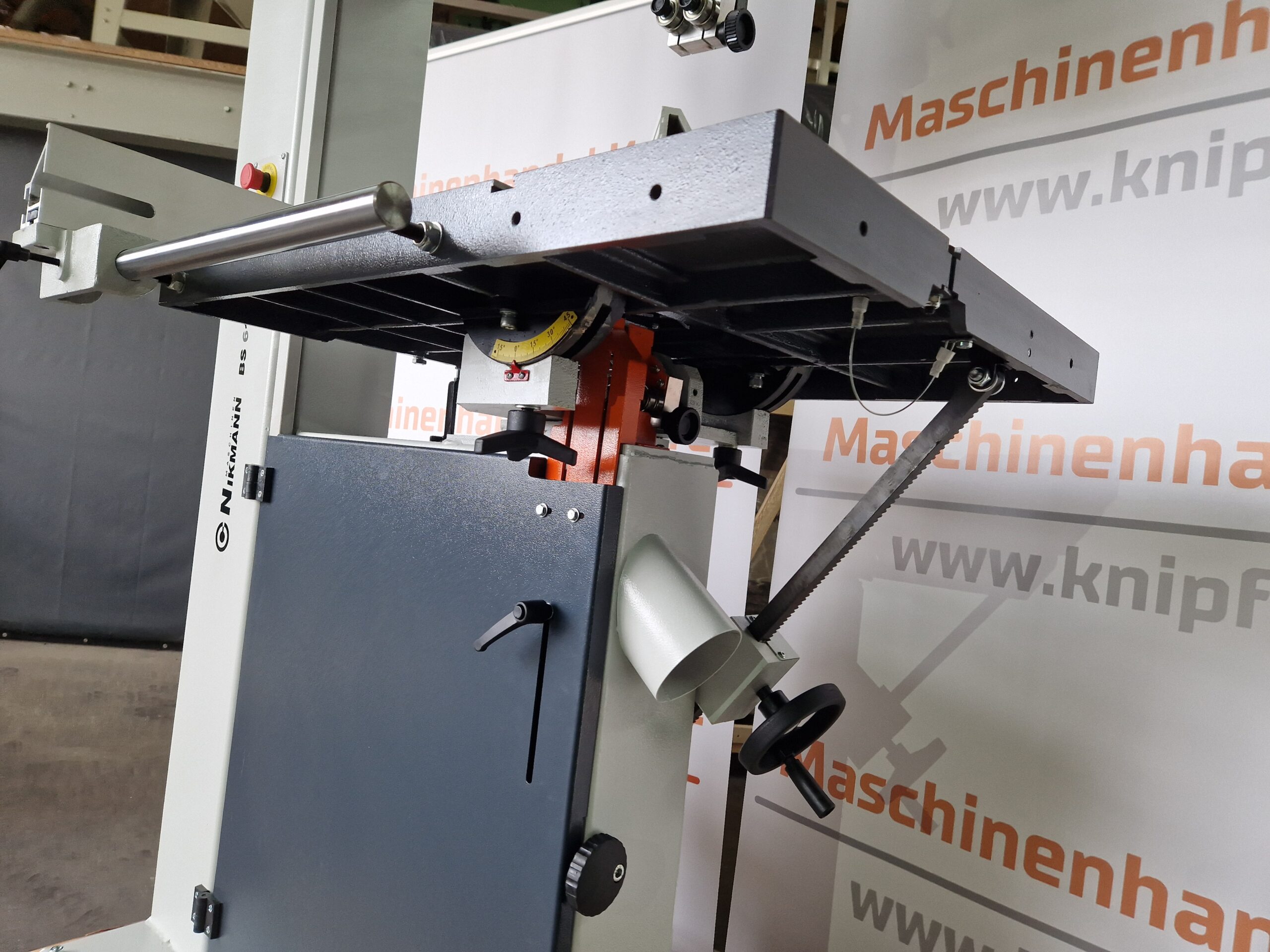 Nikmann BS 61 Bandsäge Holzbandsäge 45° schwenkbar 4kW Top 60 – Bild 5