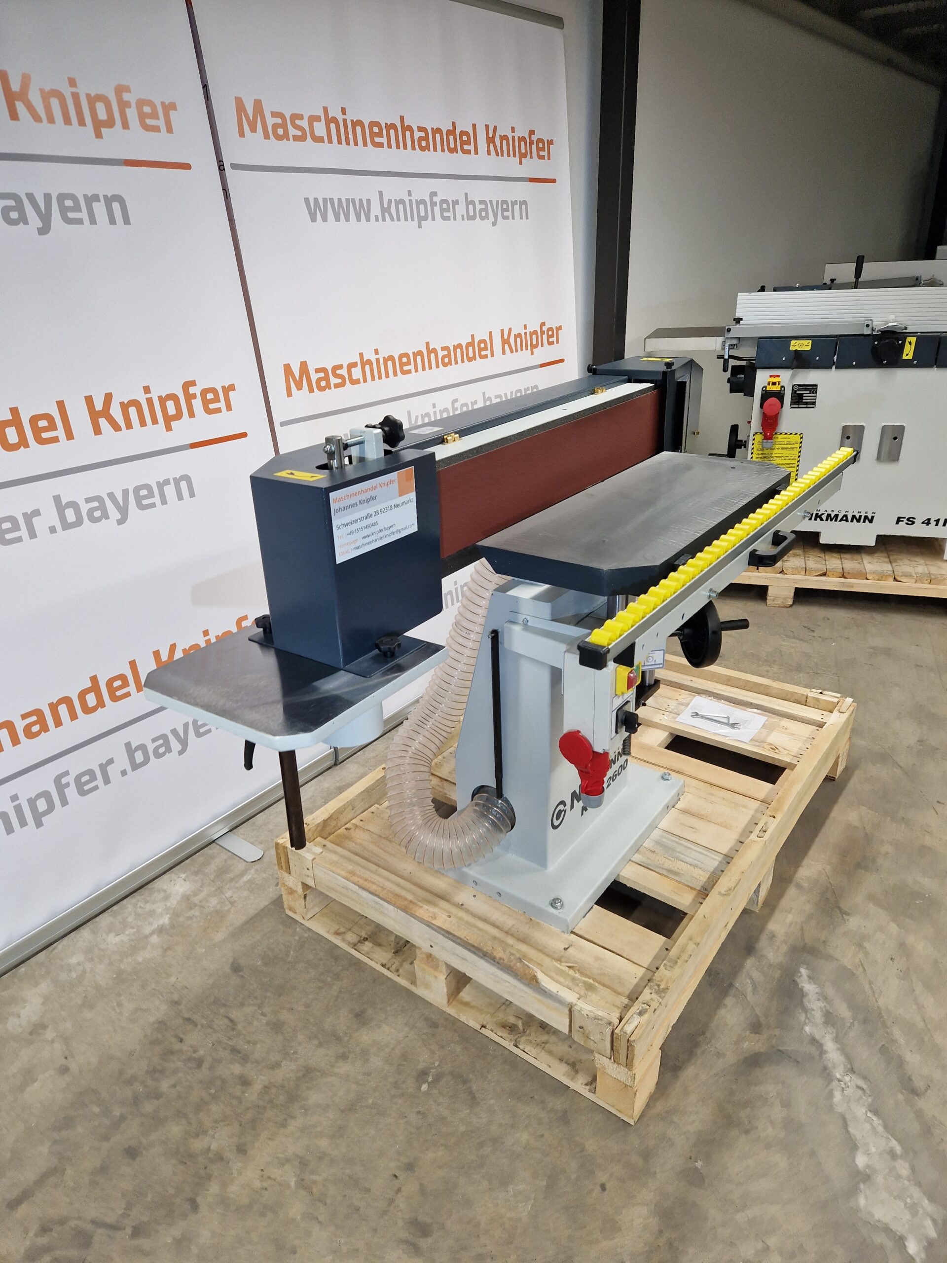 Nikmann KSM 2600 Kantenschleifmaschine Kantenschleifer Oszillieren – Bild 3