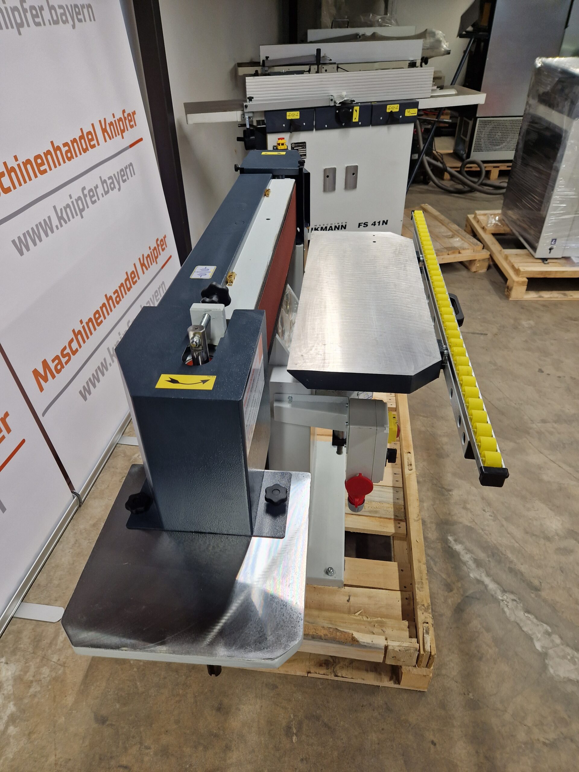 Nikmann KSM 2600 Kantenschleifmaschine Kantenschleifer Oszillieren – Bild 4