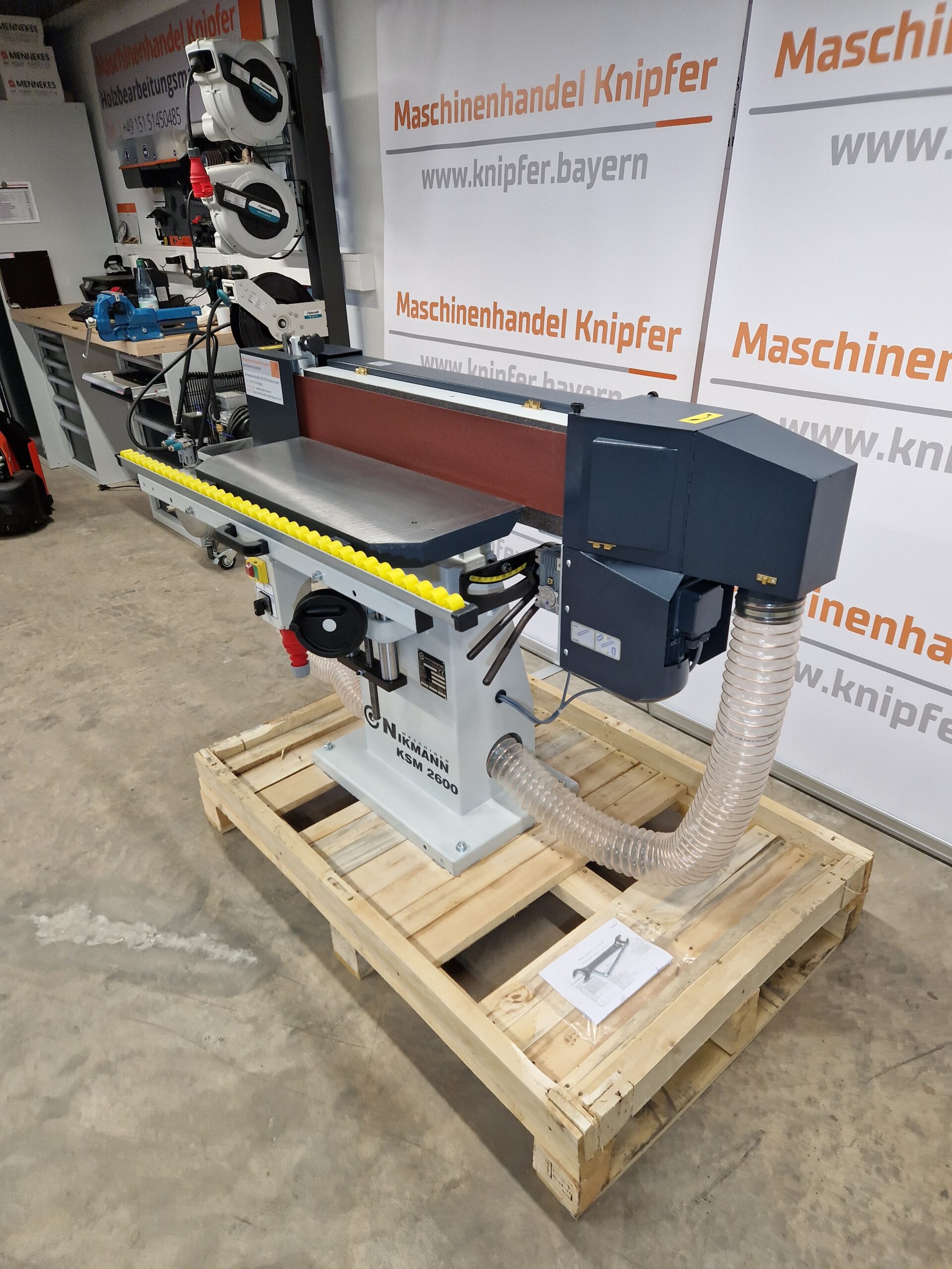 Nikmann KSM 2600 Kantenschleifmaschine Kantenschleifer Oszillieren – Bild 5
