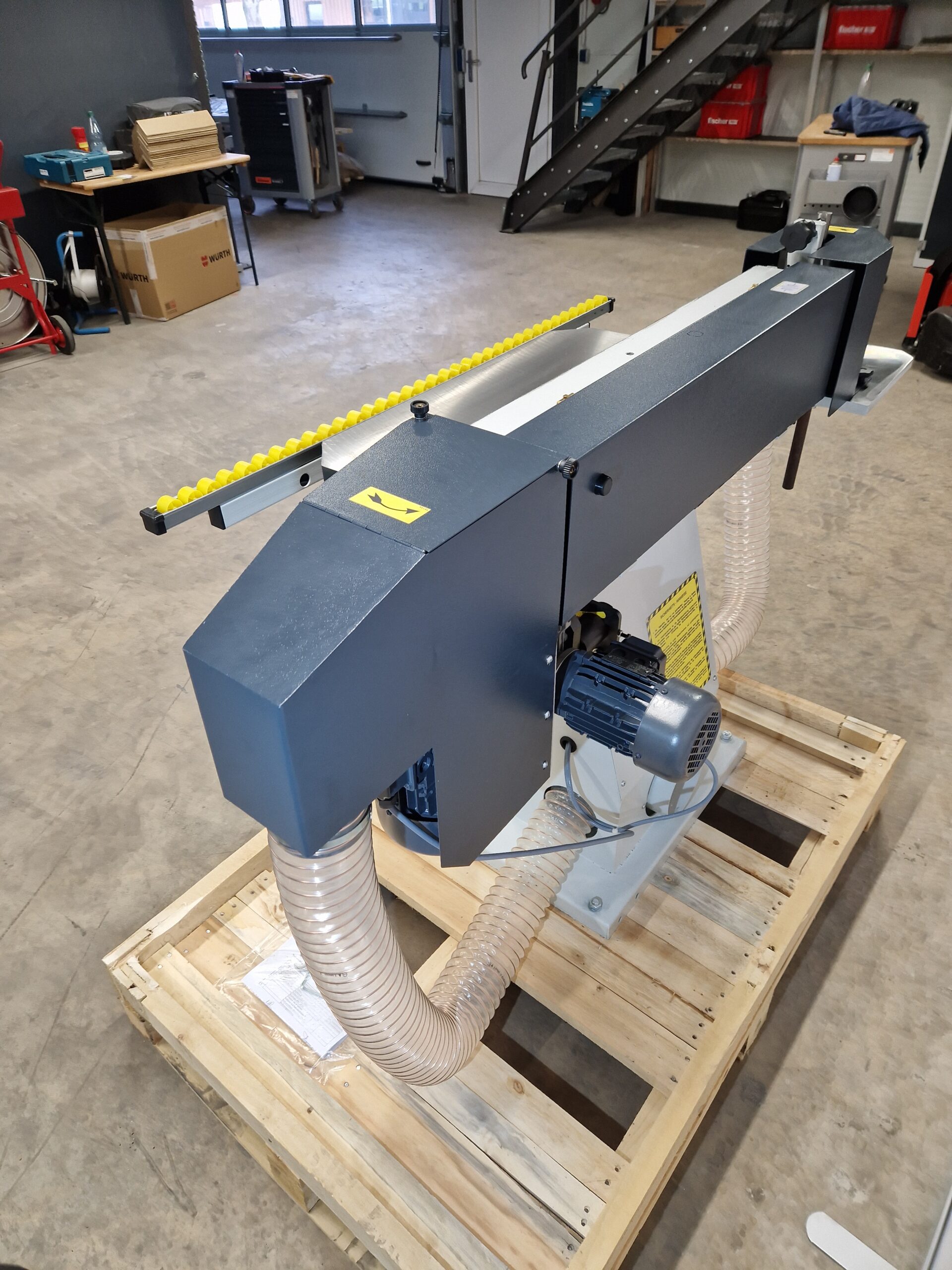 Nikmann KSM 2600 Kantenschleifmaschine Kantenschleifer Oszillieren – Bild 6