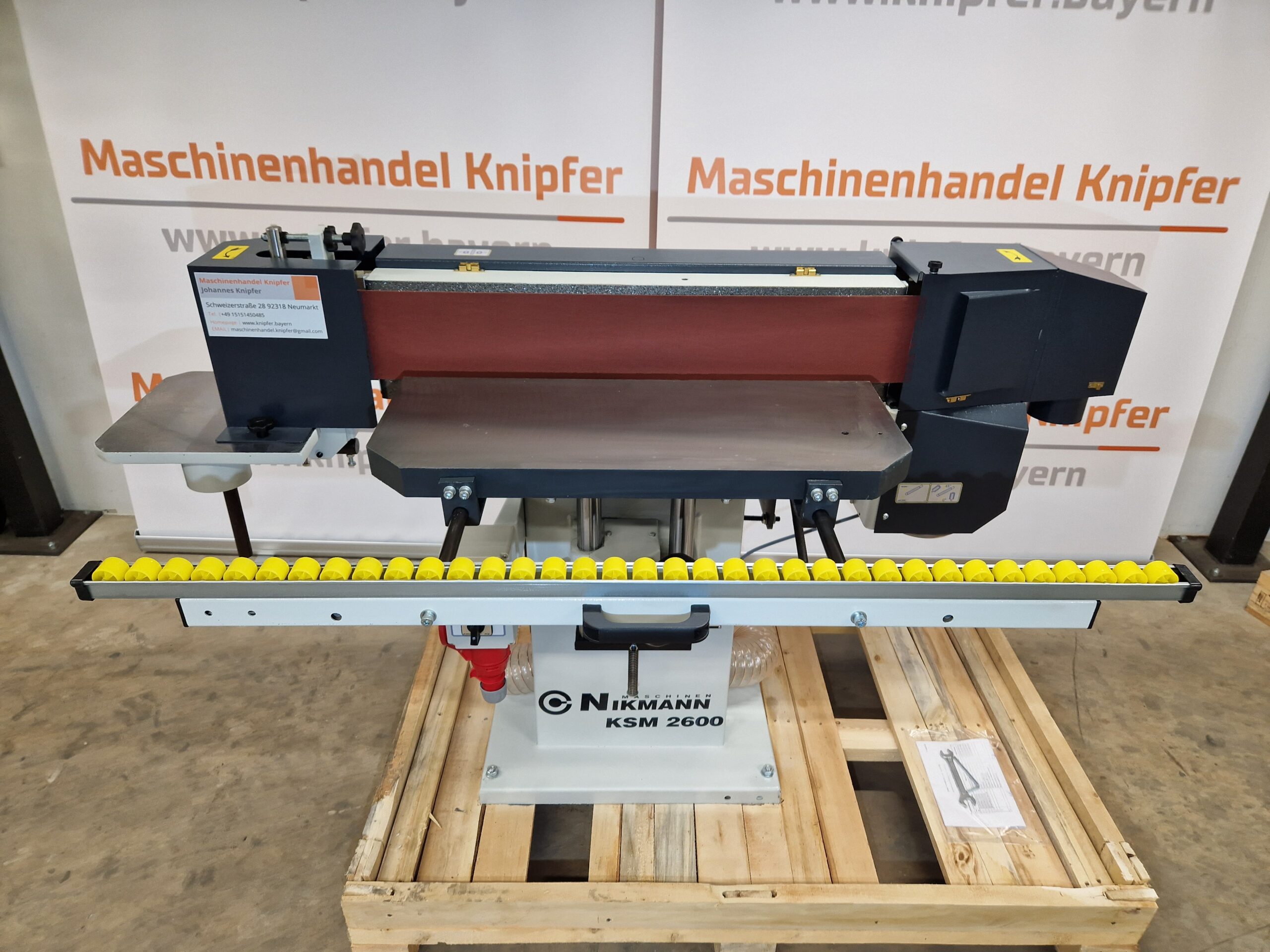 Nikmann KSM 2600 Kantenschleifmaschine Kantenschleifer Oszillieren
